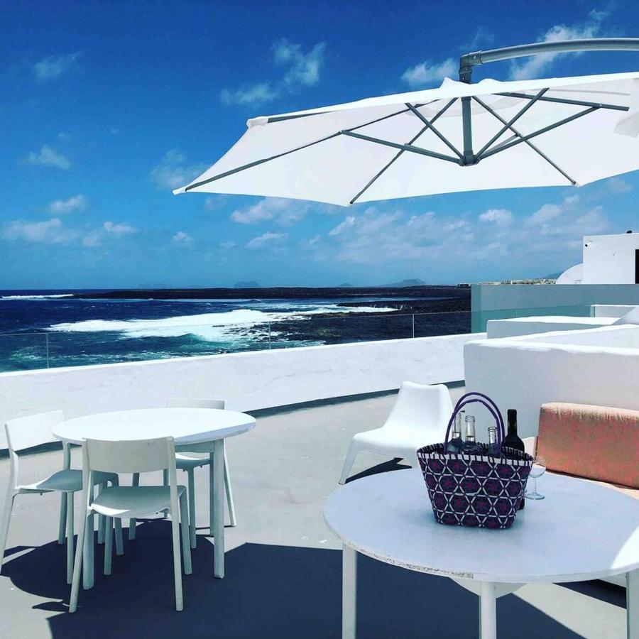 Casa Anclada En La Santa- 4 Apartamentos Frente Al Mar- 1ª Linea Solarium Barbacoa المظهر الخارجي الصورة