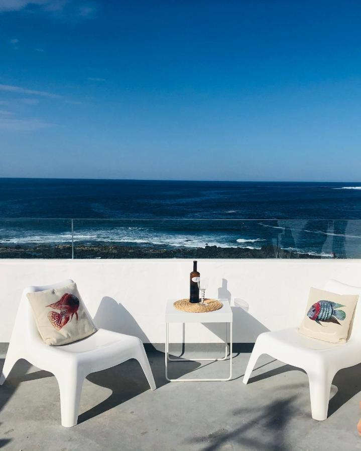 Casa Anclada En La Santa- 4 Apartamentos Frente Al Mar- 1ª Linea Solarium Barbacoa المظهر الخارجي الصورة
