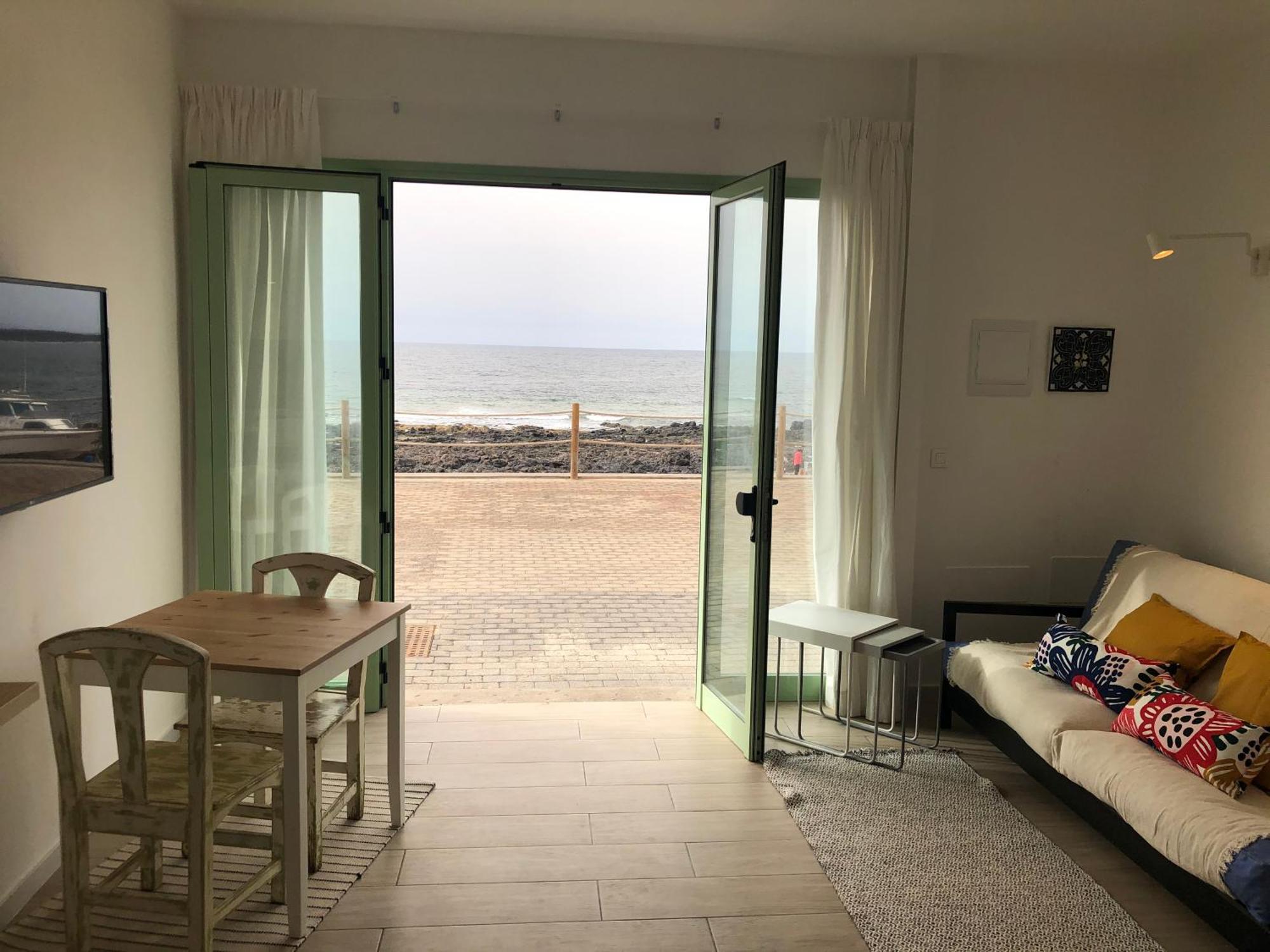 Casa Anclada En La Santa- 4 Apartamentos Frente Al Mar- 1ª Linea Solarium Barbacoa الغرفة الصورة
