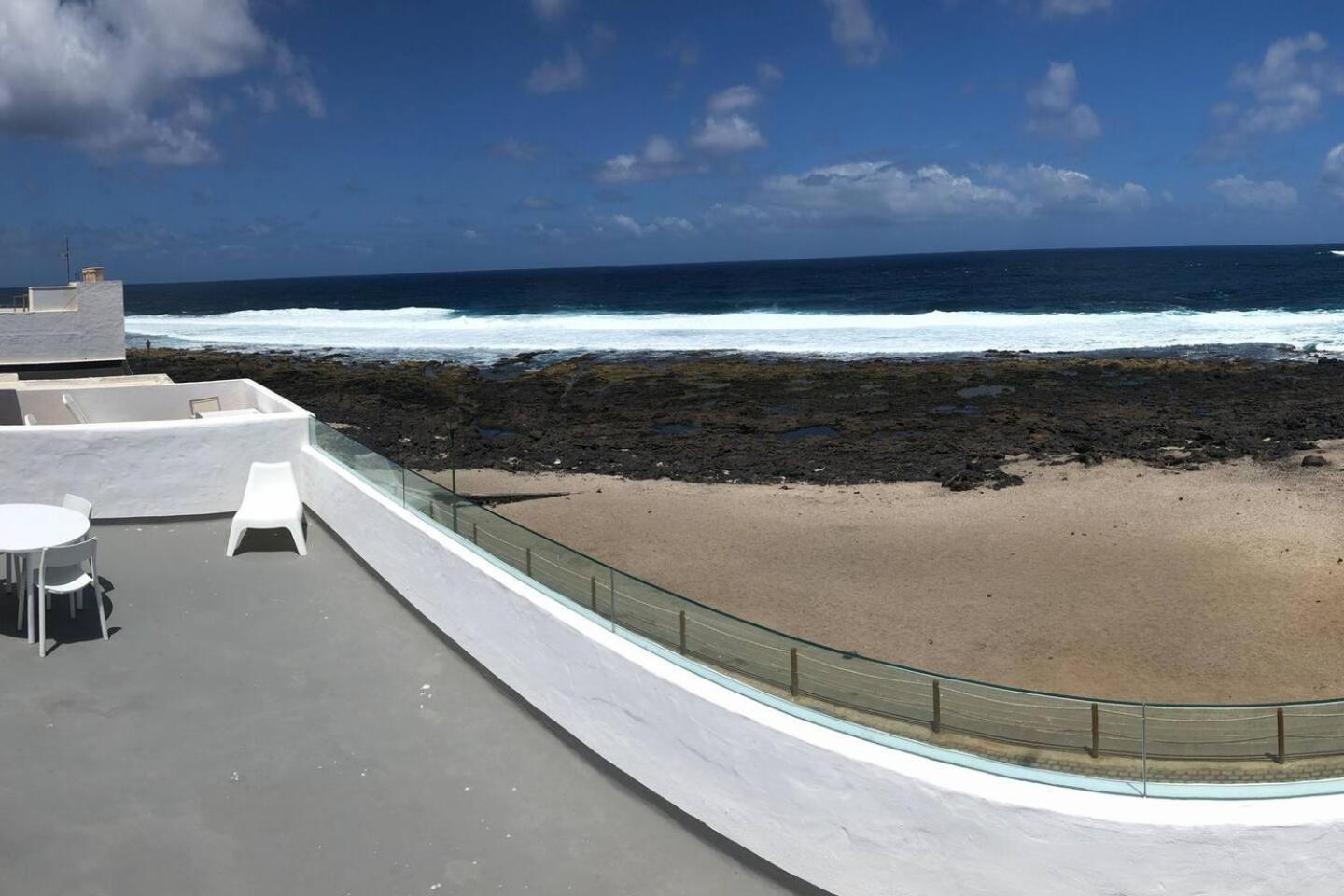 Casa Anclada En La Santa- 4 Apartamentos Frente Al Mar- 1ª Linea Solarium Barbacoa الغرفة الصورة